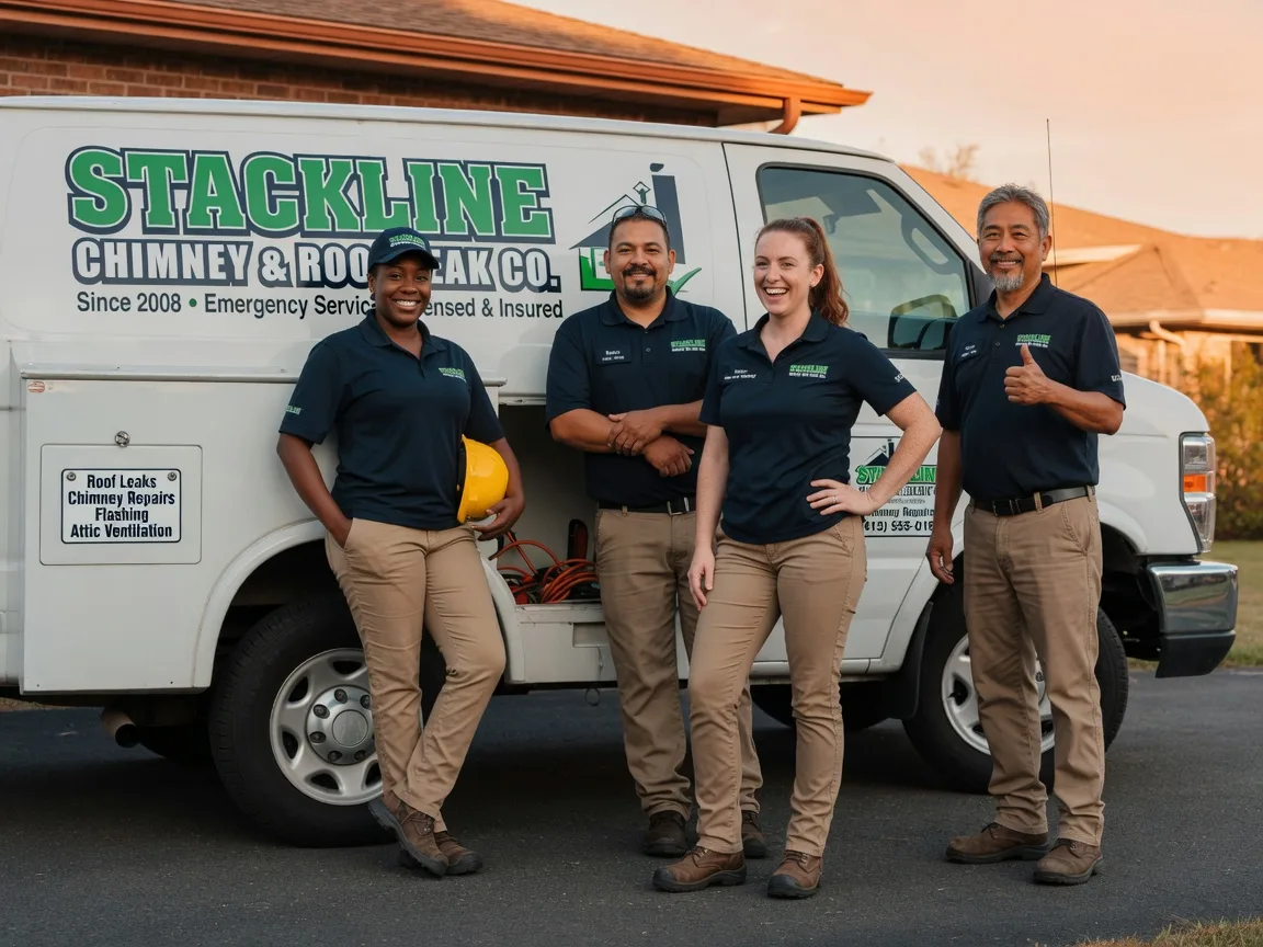 Chimney flashing repair company in Pleasant View, TN